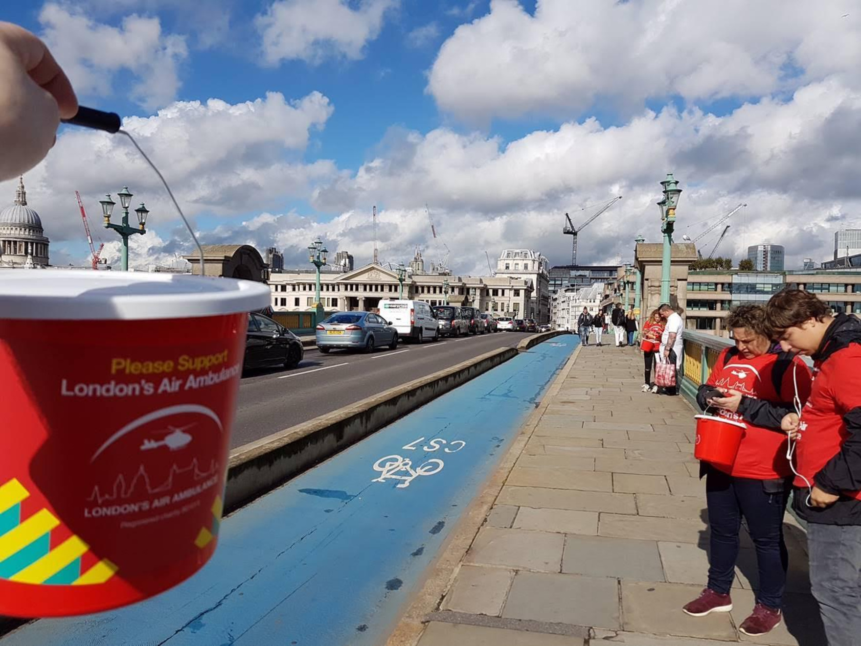 Charity walk for Air Ambulance