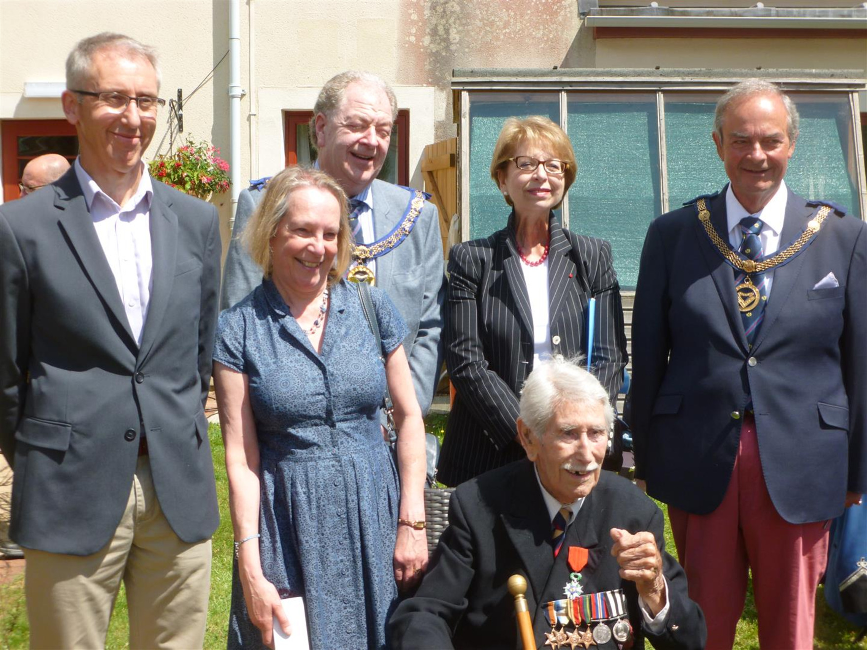 Presentation of Légion d'Honneur - Jim Humphries