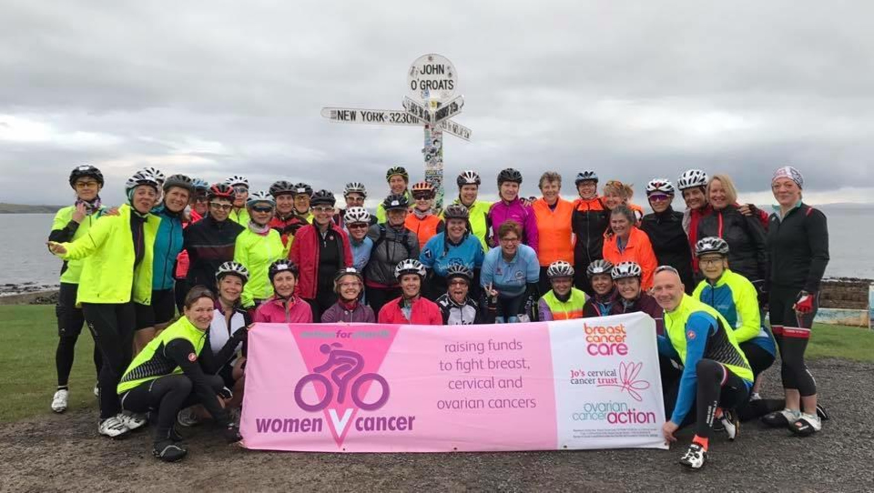 Women v Cancer JOGLE Challenge Huge Success and Raises Money in the process