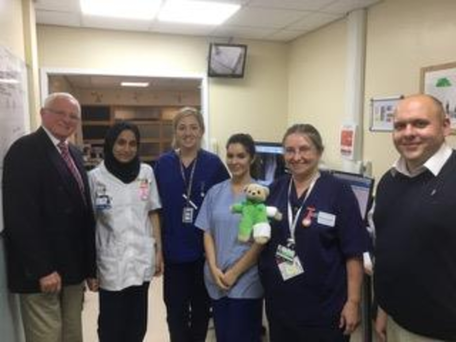 Teddy bears make hospital visits more bearable for children