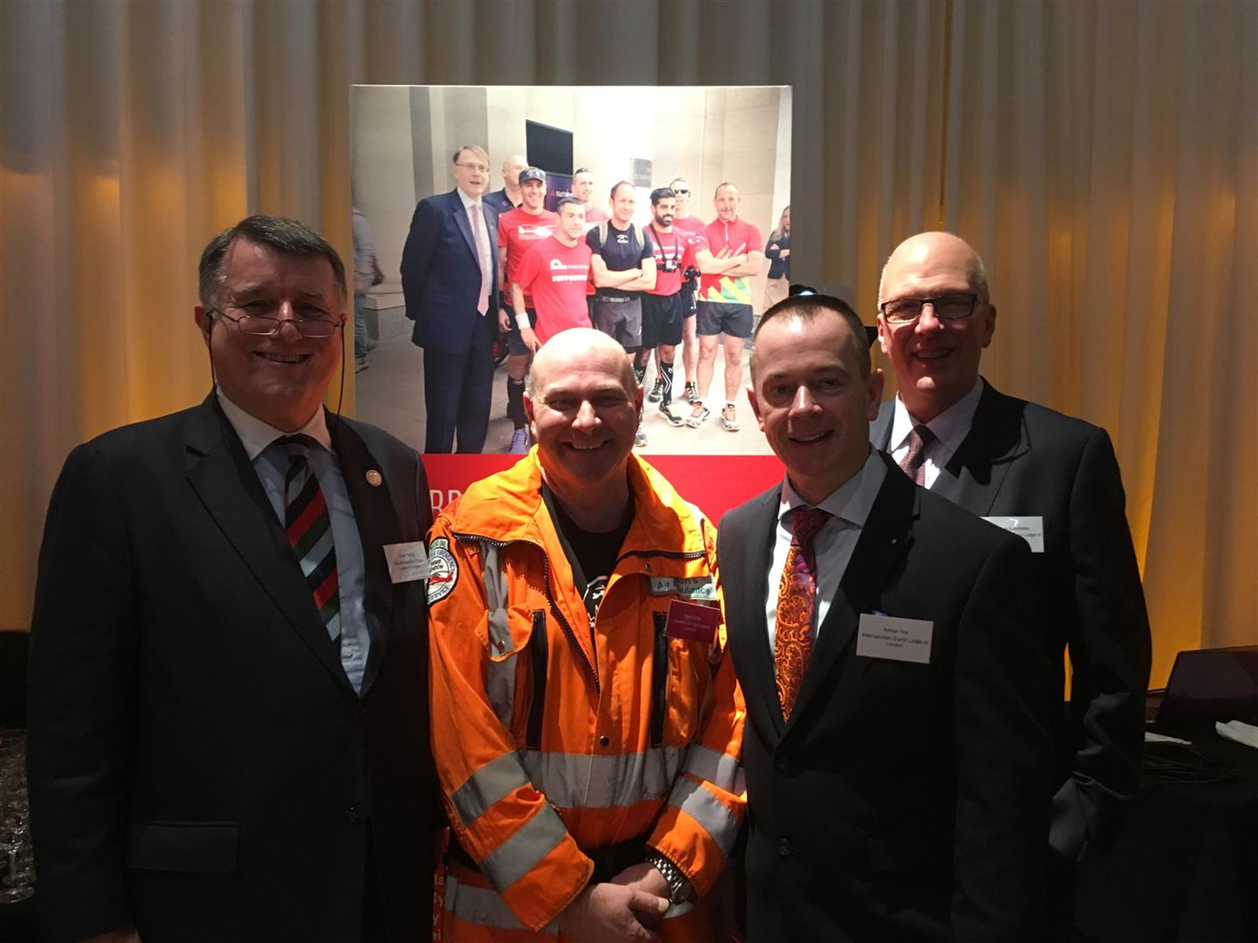 Latest grant to London Air Ambulance from London Masons