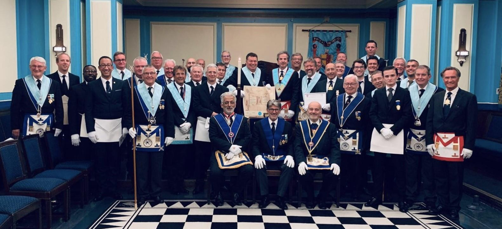 Rupert Patterson Lodge Twinning with Loge Les Cinq Continents