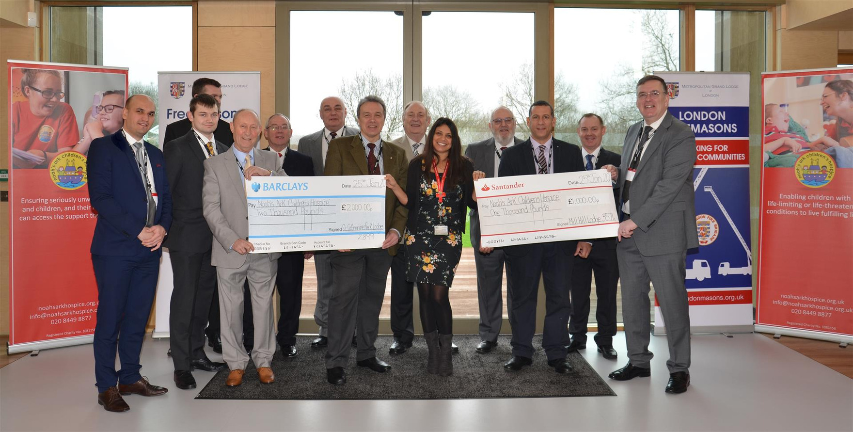 Ark takes two-by-two grant from London Masons