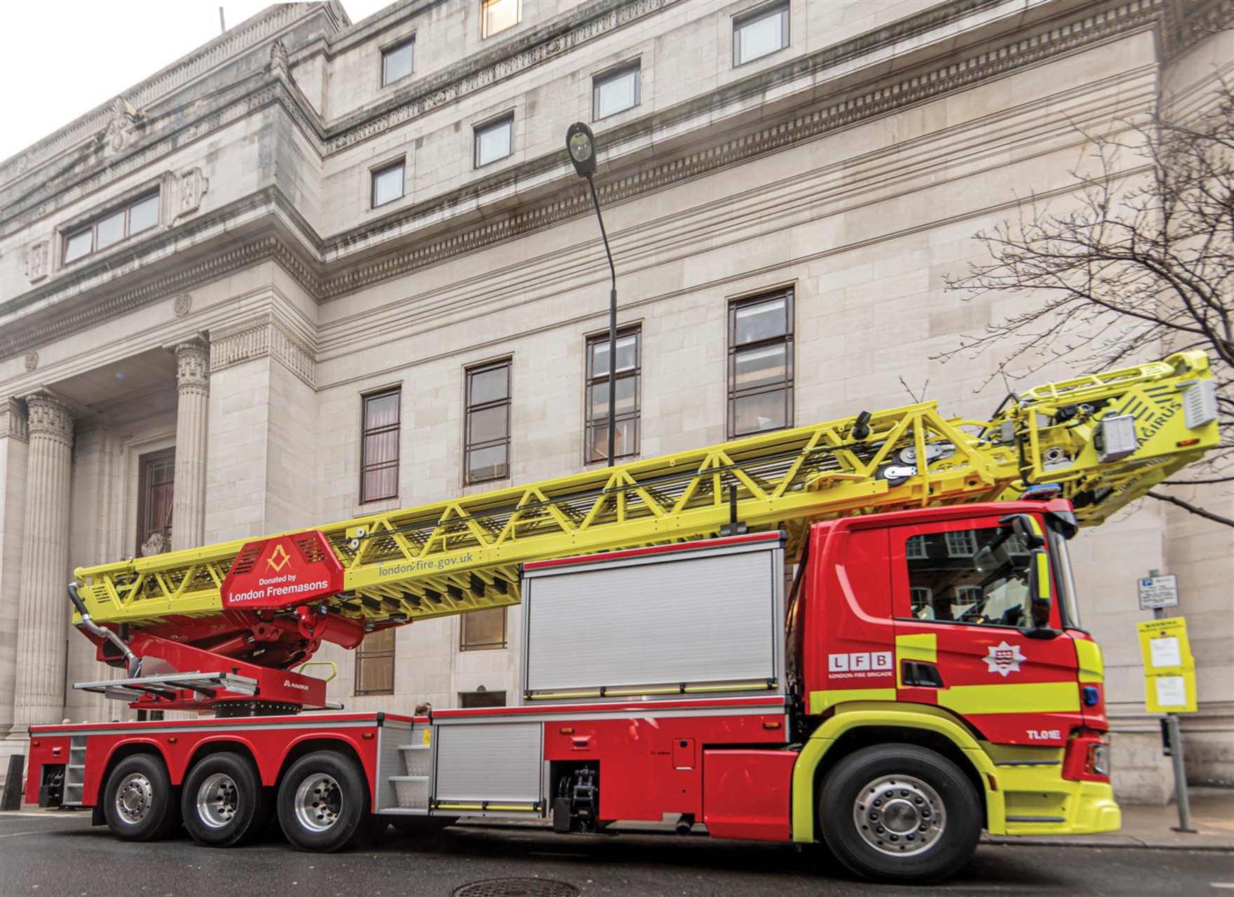 THE SLGR INVESTITURE & PRESENTATION TO LONDON FIRE BRIGADE