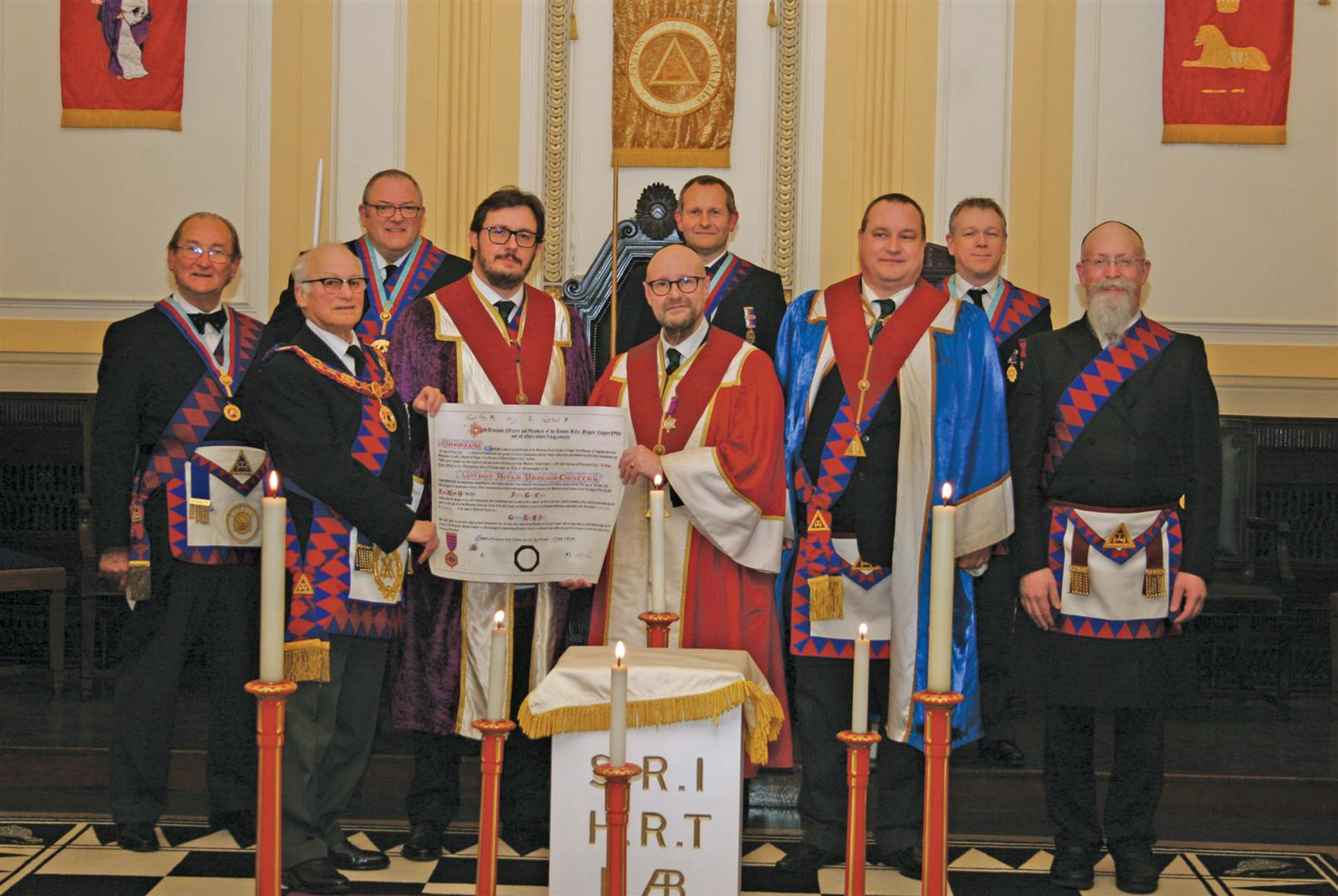 LONDON RIFLE BRIGADE CHAPTER No 1962 CELEBRATE THEIR CENTENARY
