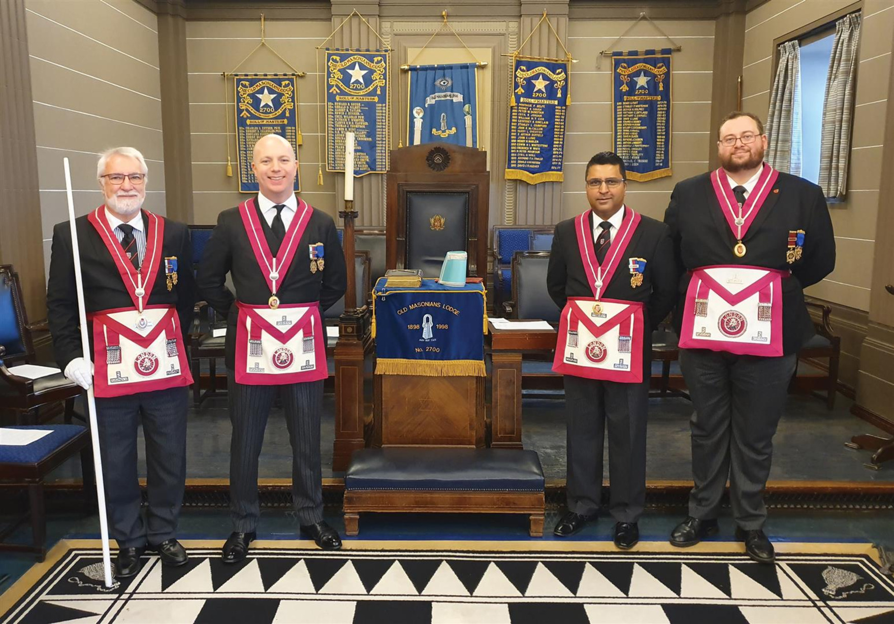 THE METROPOLITAN GRAND STEWARDS DEMONSTRATION TEAM