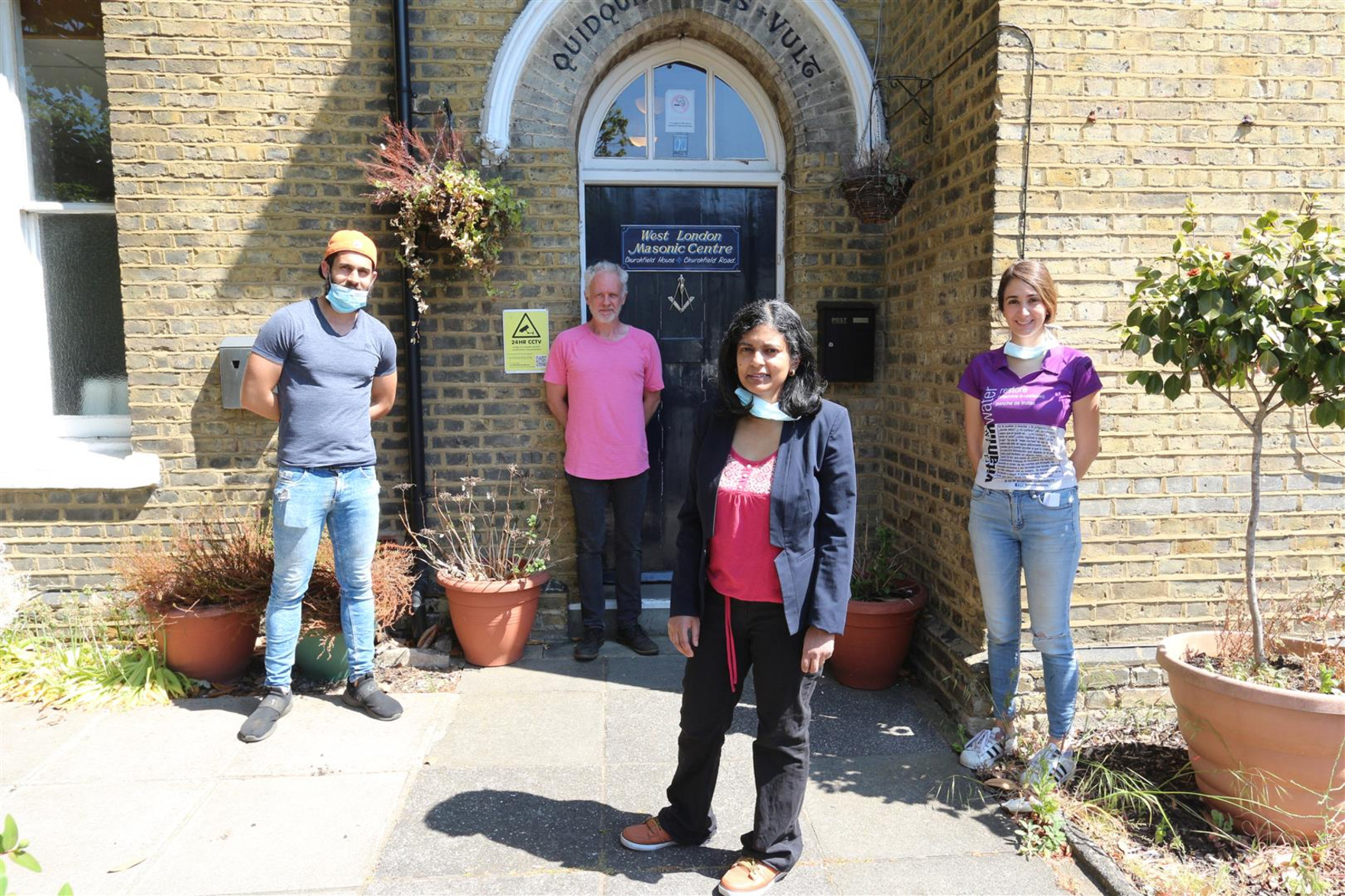 MP RUPA HUQ BACKS LONDON MASONS MEALS FOR VULNERABLE PEOPLE