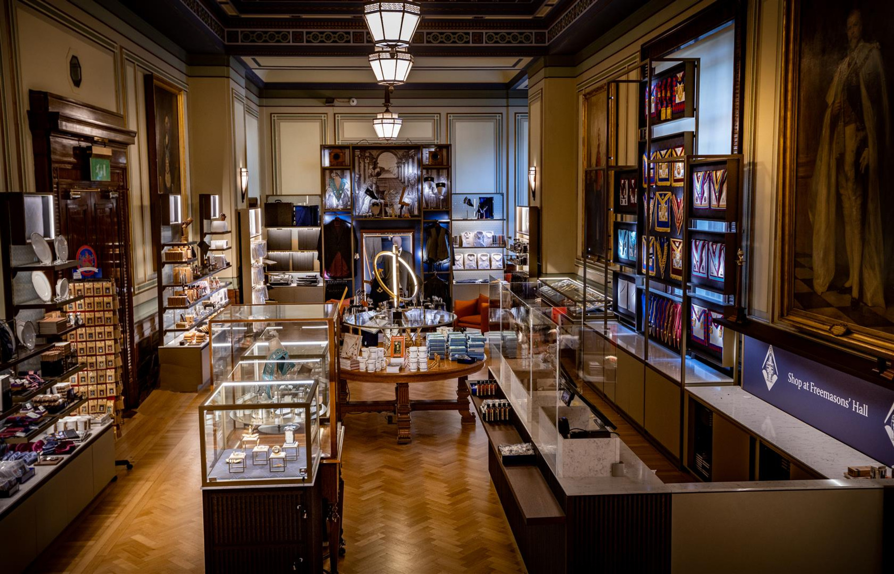 An inside look at the new shop at Freemasons Hall