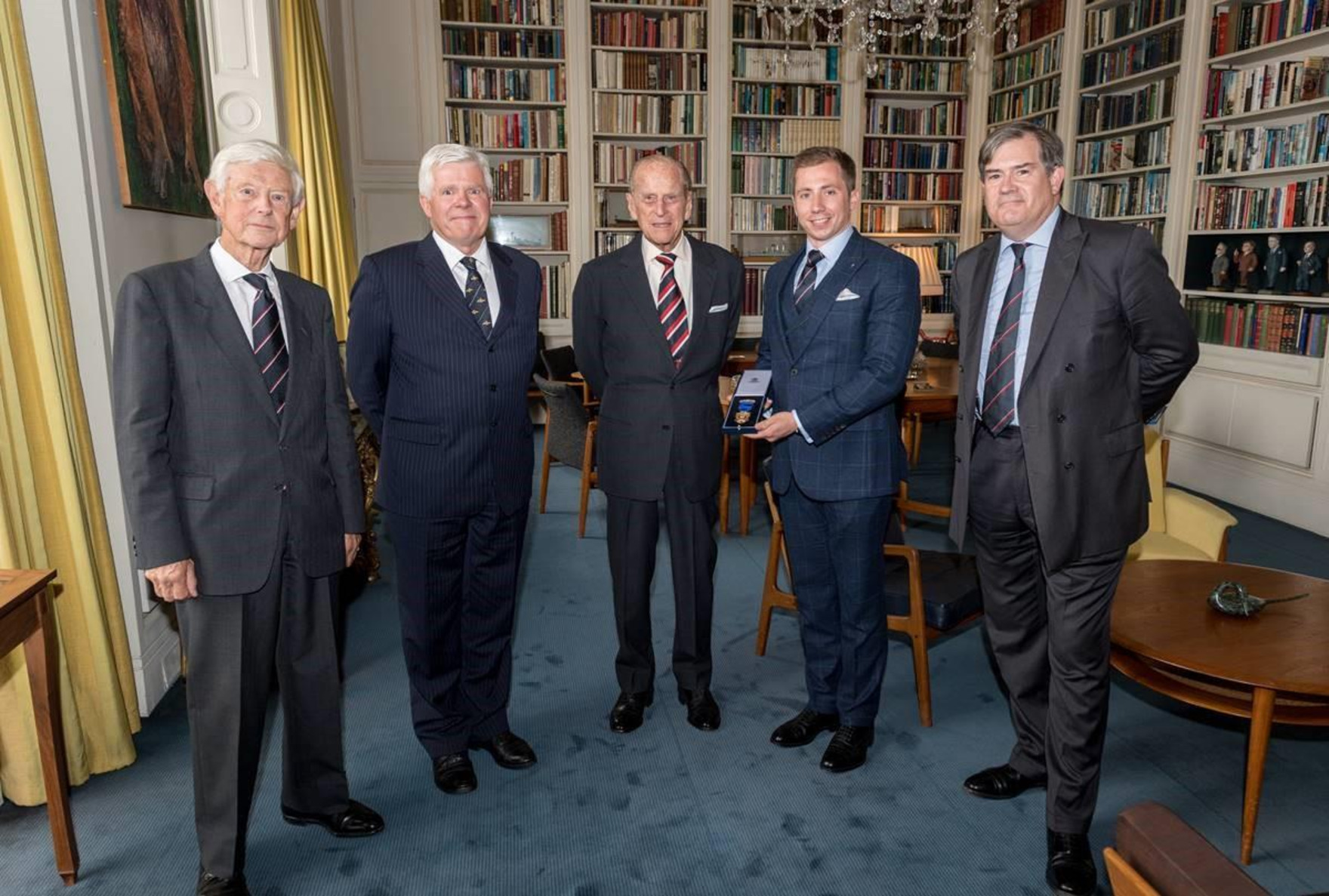 Navy Lodge presentation of Tercentennial Jewel 31 May 2017