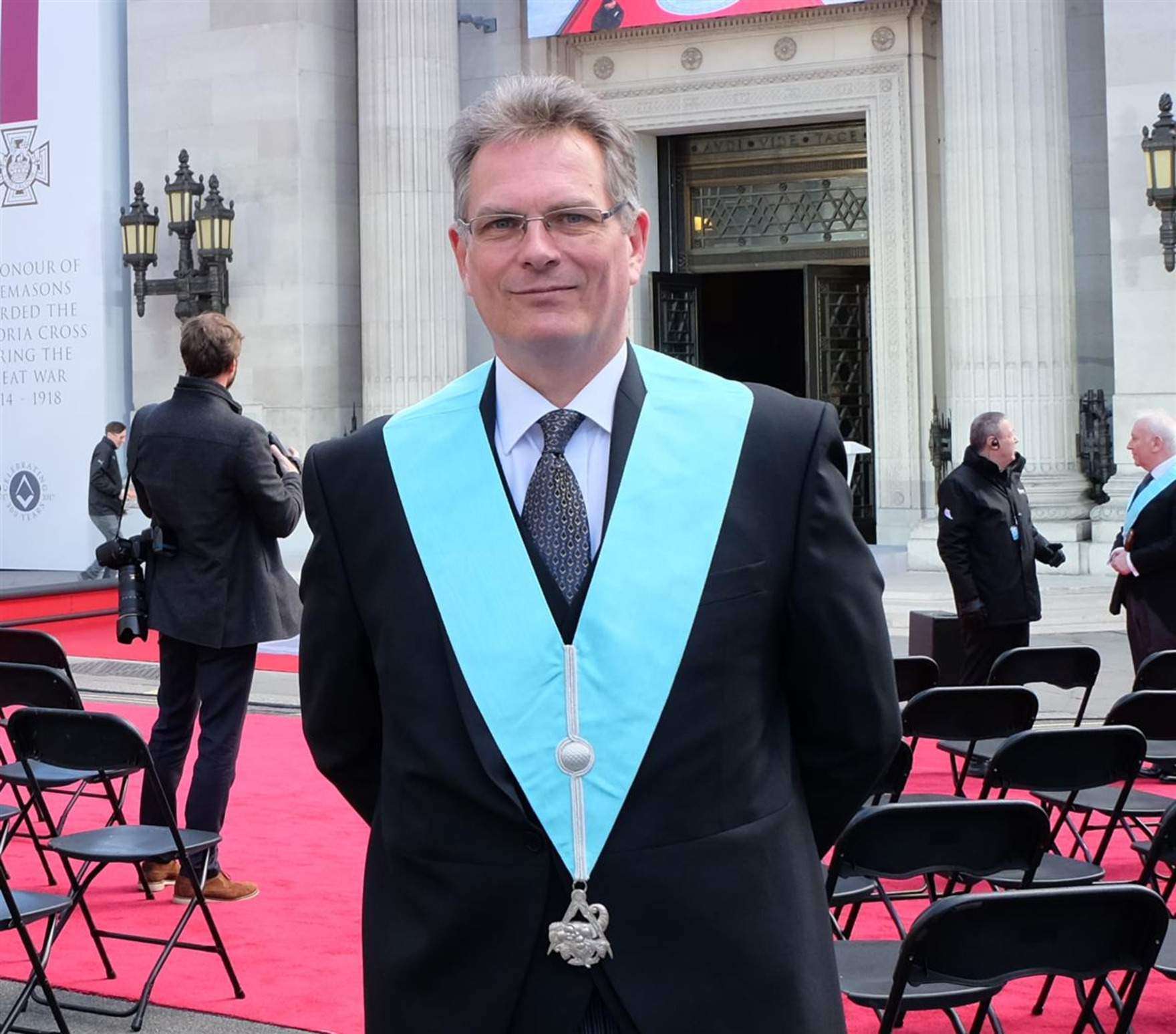 Man at the Top W Bro Paul Brown PJGD (PGStB) Metropolitan Grand Inspector (Craft)