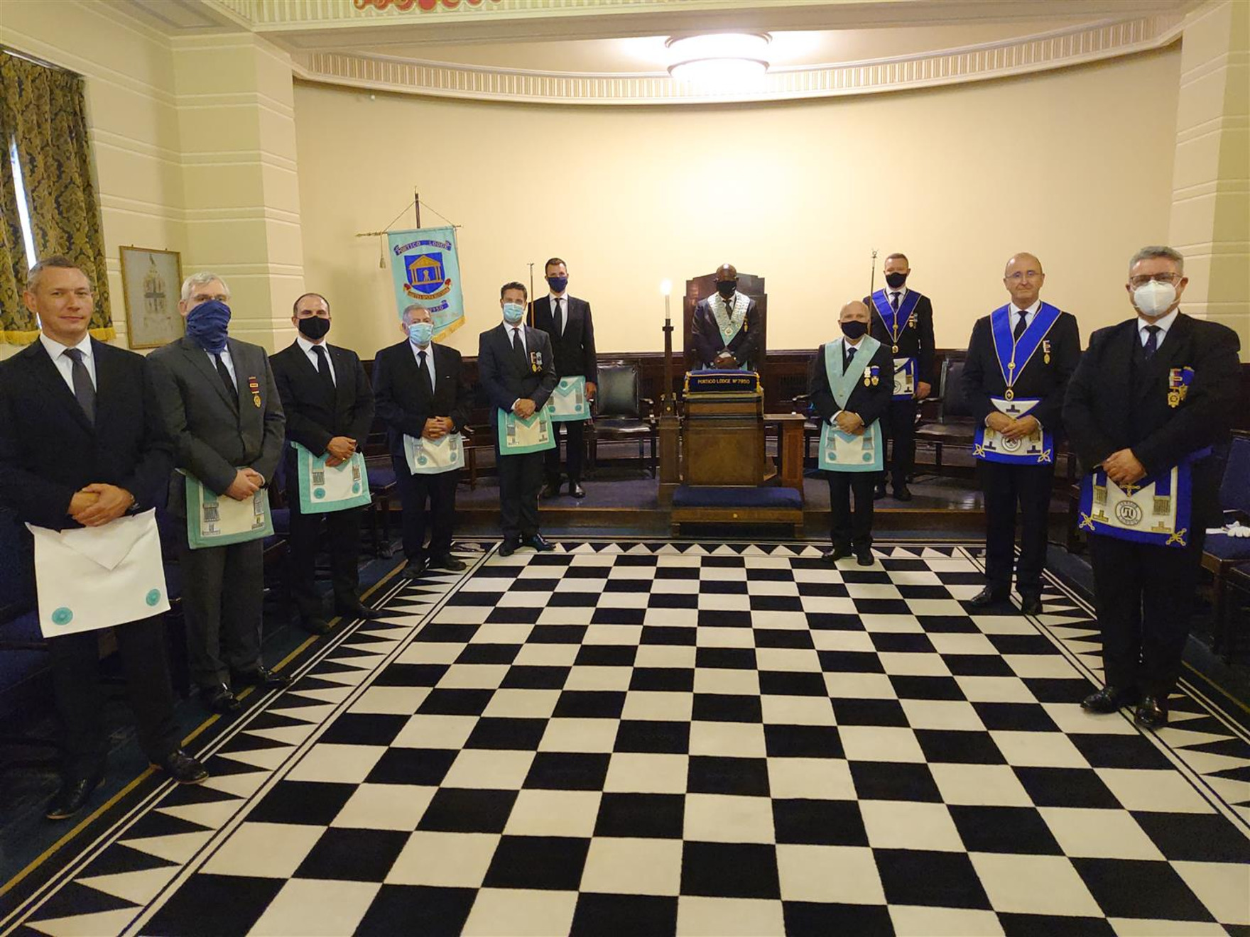 Portico Lodge travels virtually from Kinshasa to London during lockdown