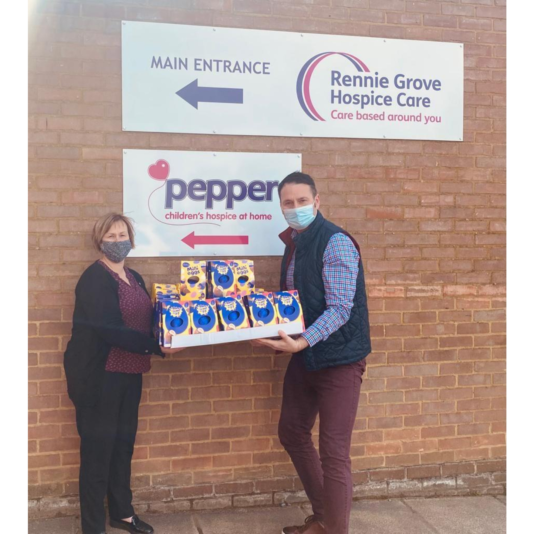 London Freemasons help to donate more than 20,000 Easter eggs to children across the UK