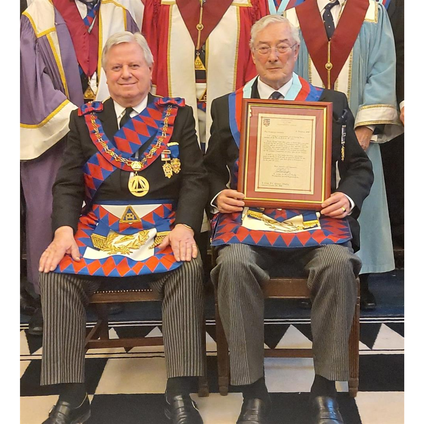 David Clark Grimmer 50 Years in the Royal Arch