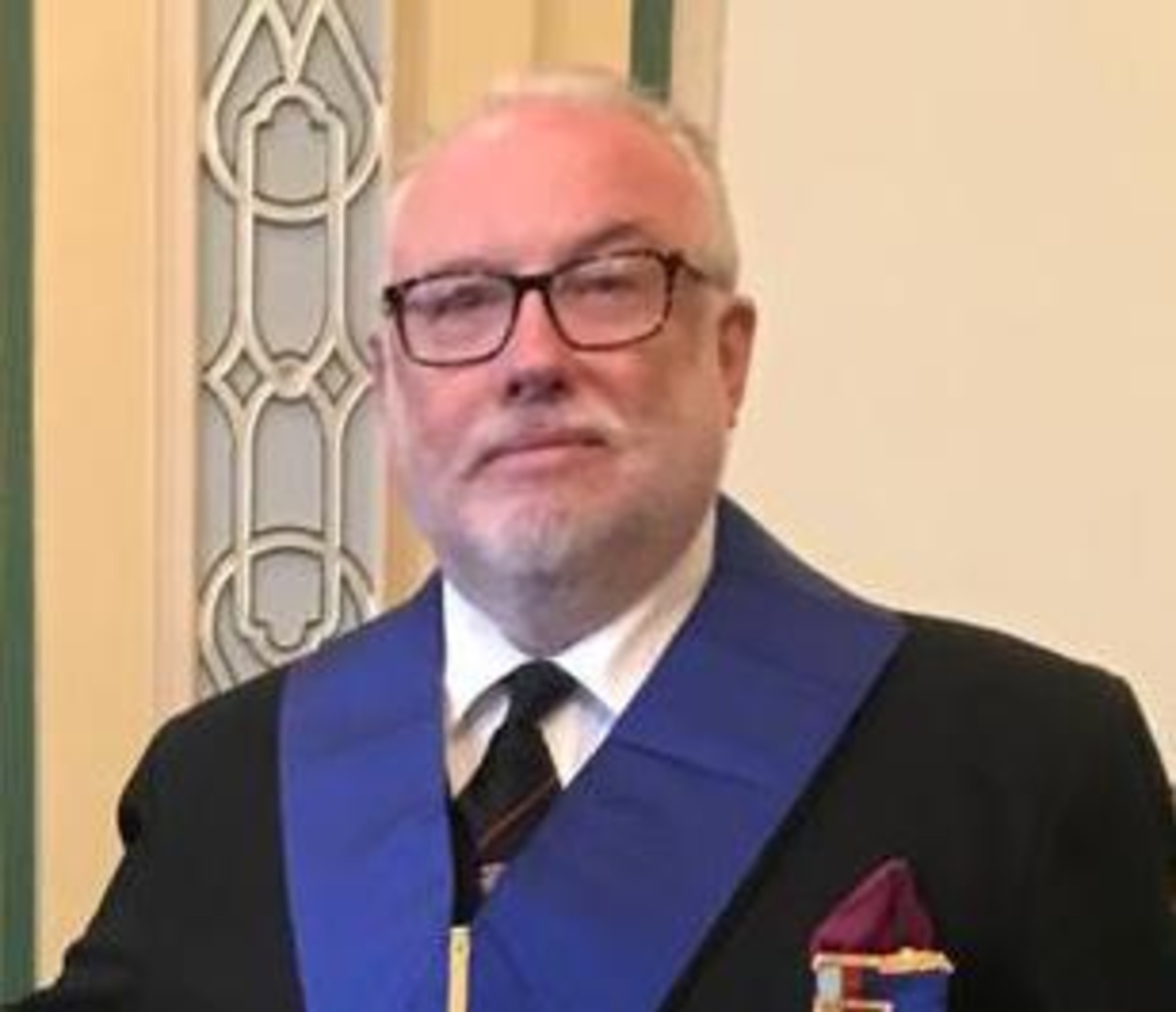 THE MEN AT THE TOP: W Bro Kieron Mallon