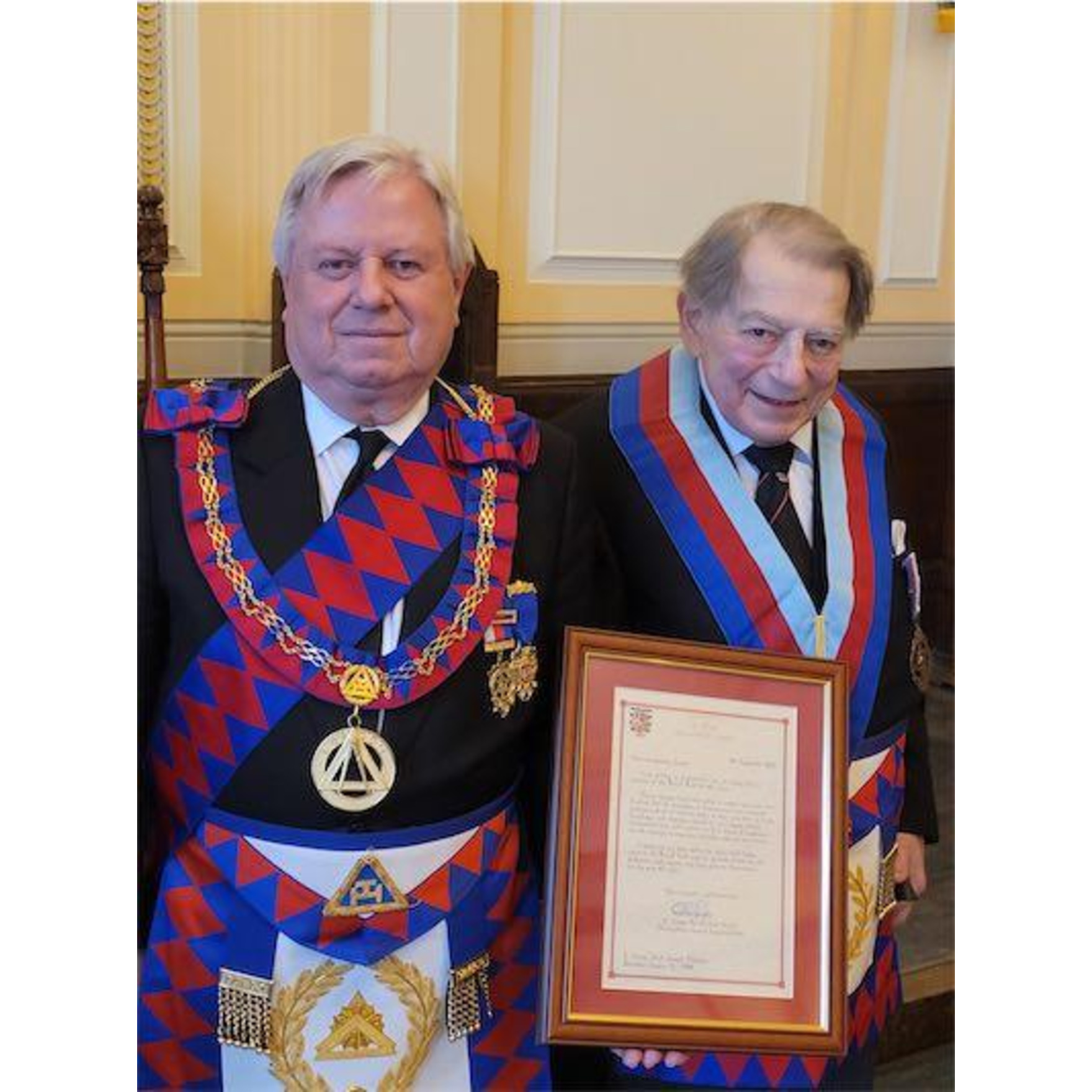 Neville Joseph Portsoken Chapter 5088 60 Years in the Royal Arch