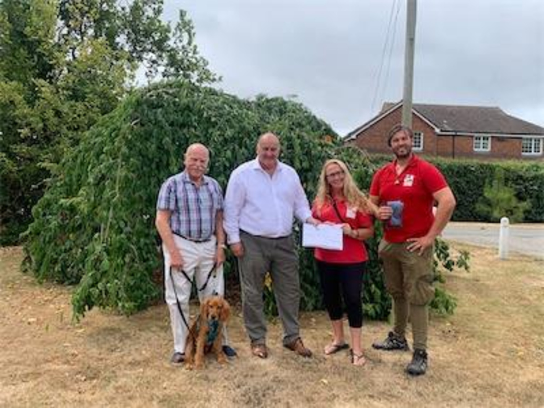 The Duke of Edinburgh Lodge No 1259 Supports service dogs UK