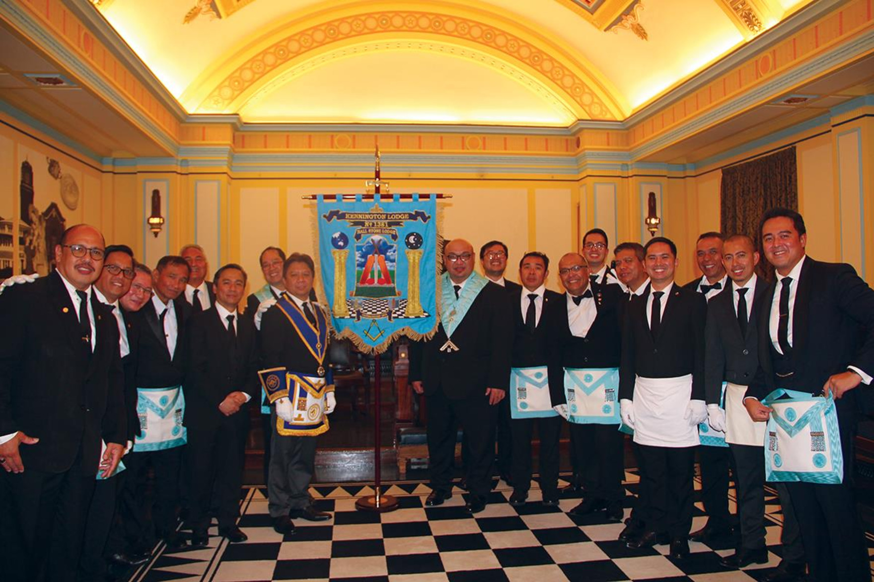 Double Celebrations for Kennington Lodge No. 1381