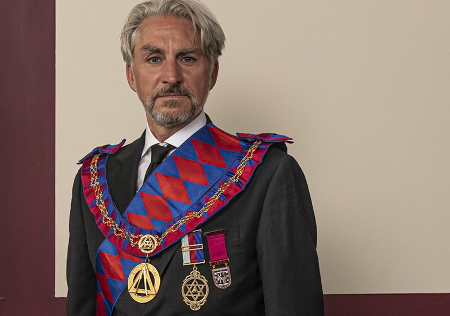 Man at the Top W Bro Tony Shepherd PJGD, PASoj Metropolitan Grand Inspector