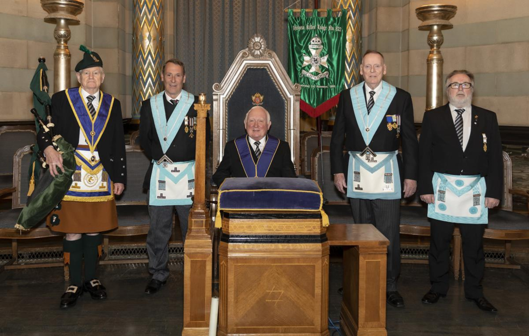 Victoria Rifles - Circuit of Service Lodges support Ukraine