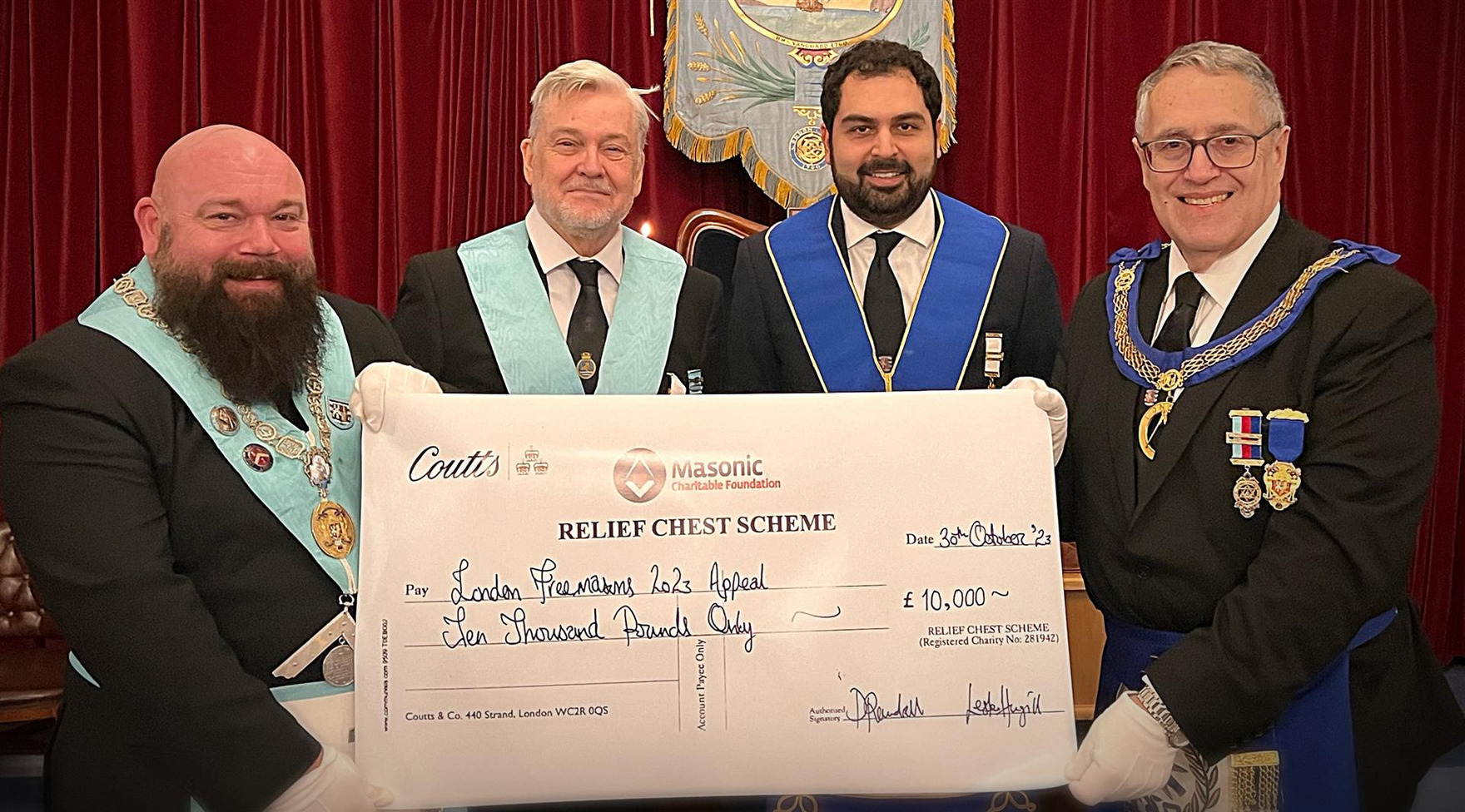 Platinum Status for London Lodge No 108