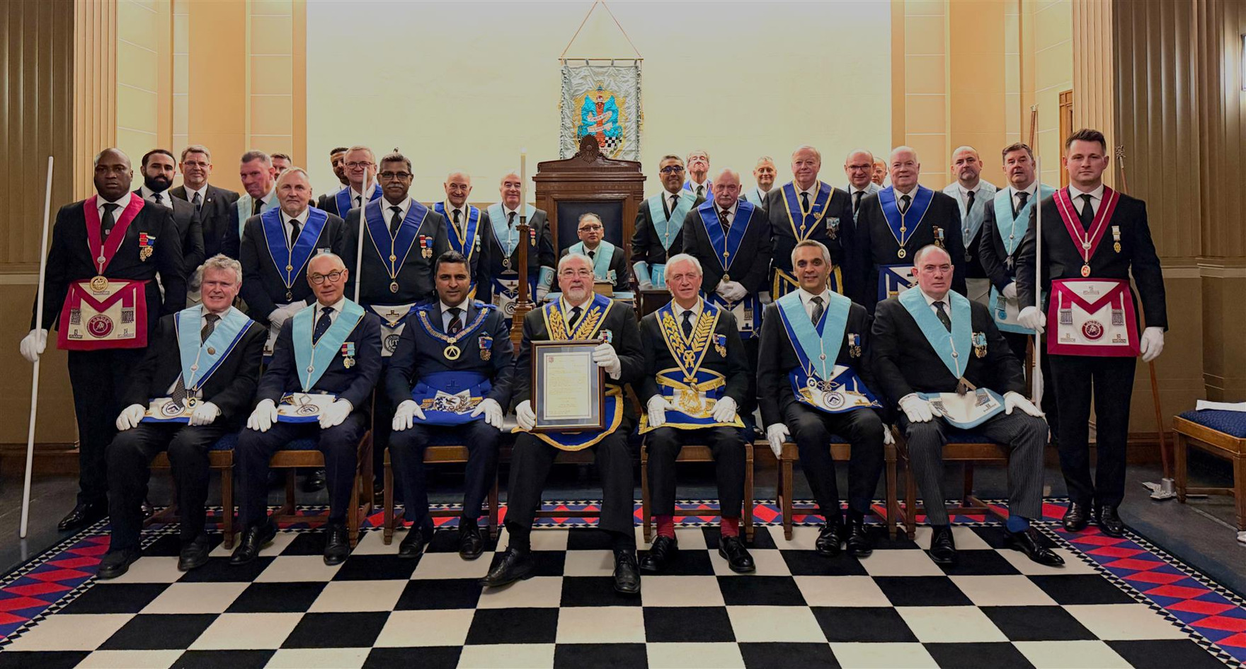 Two ends of the Masonic career at Childs Hill Lodge